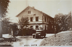 Hotel v roce 1940